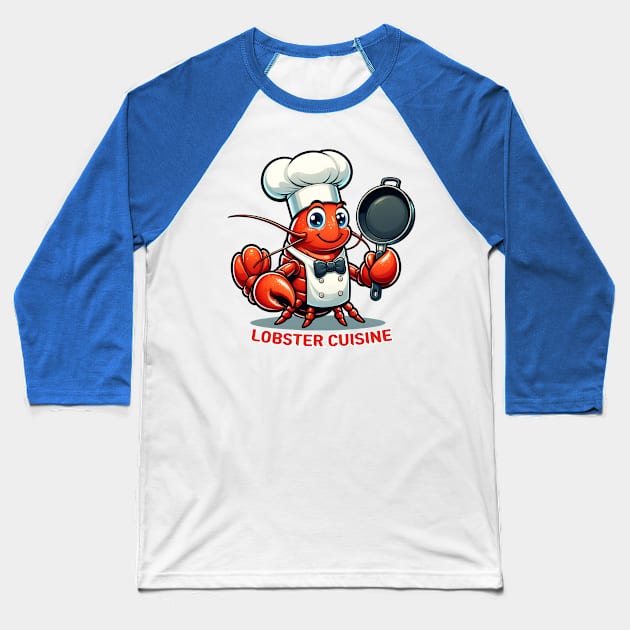 LOBSTER CUISINE Baseball T-Shirt by GP SHOP